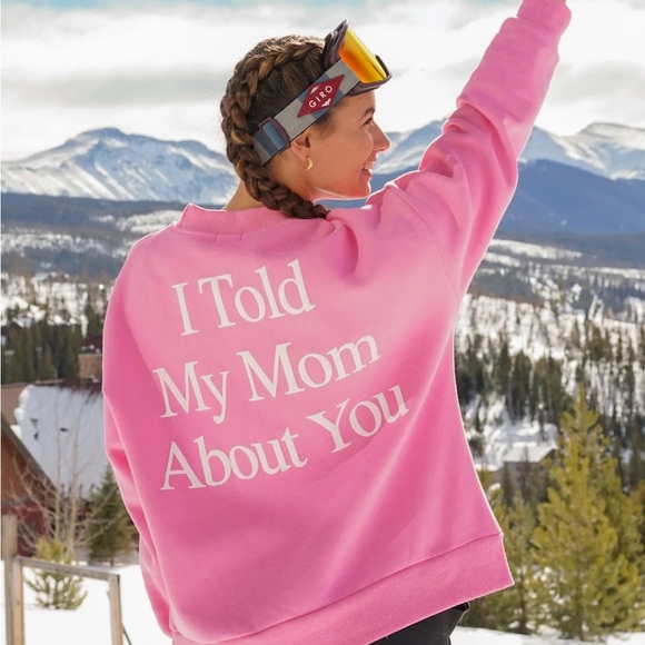 ISO ⚠️Yllw The Label I Told My Mom About You Crewneck - Picture 2 of 2